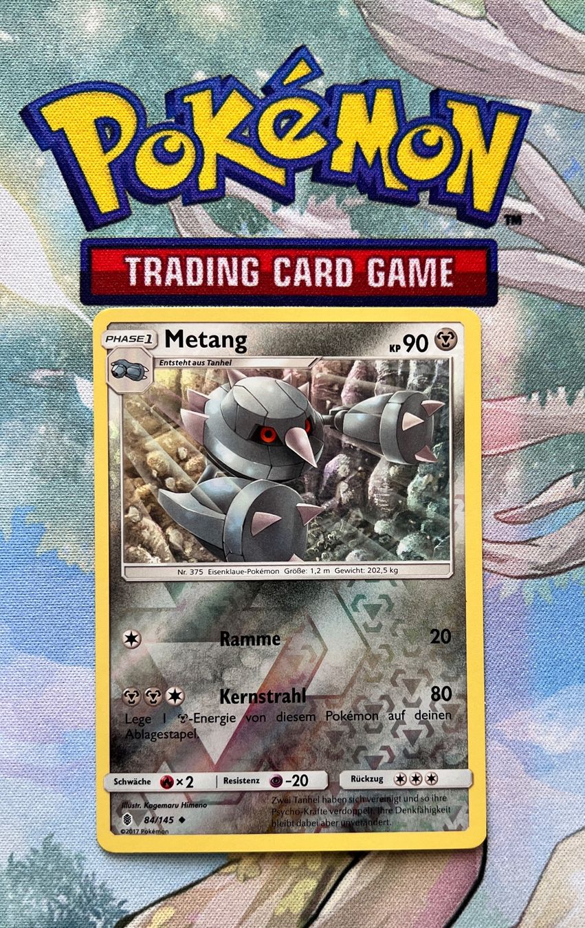 Cartoline: Metang Reverse Holo Stunde der Wächter 84/145 – Usato da Sempach venduto da R-G