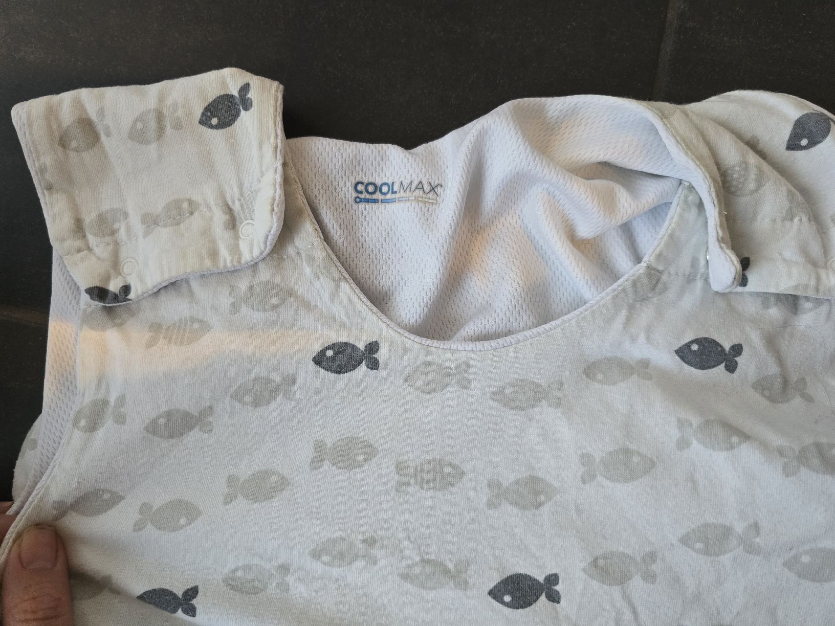 Sacchi a pelo: Coolmax Schlafsack, Fische Muster,, Gr. 110 – Usato da Unterentfelden venduto da Panda-87 1