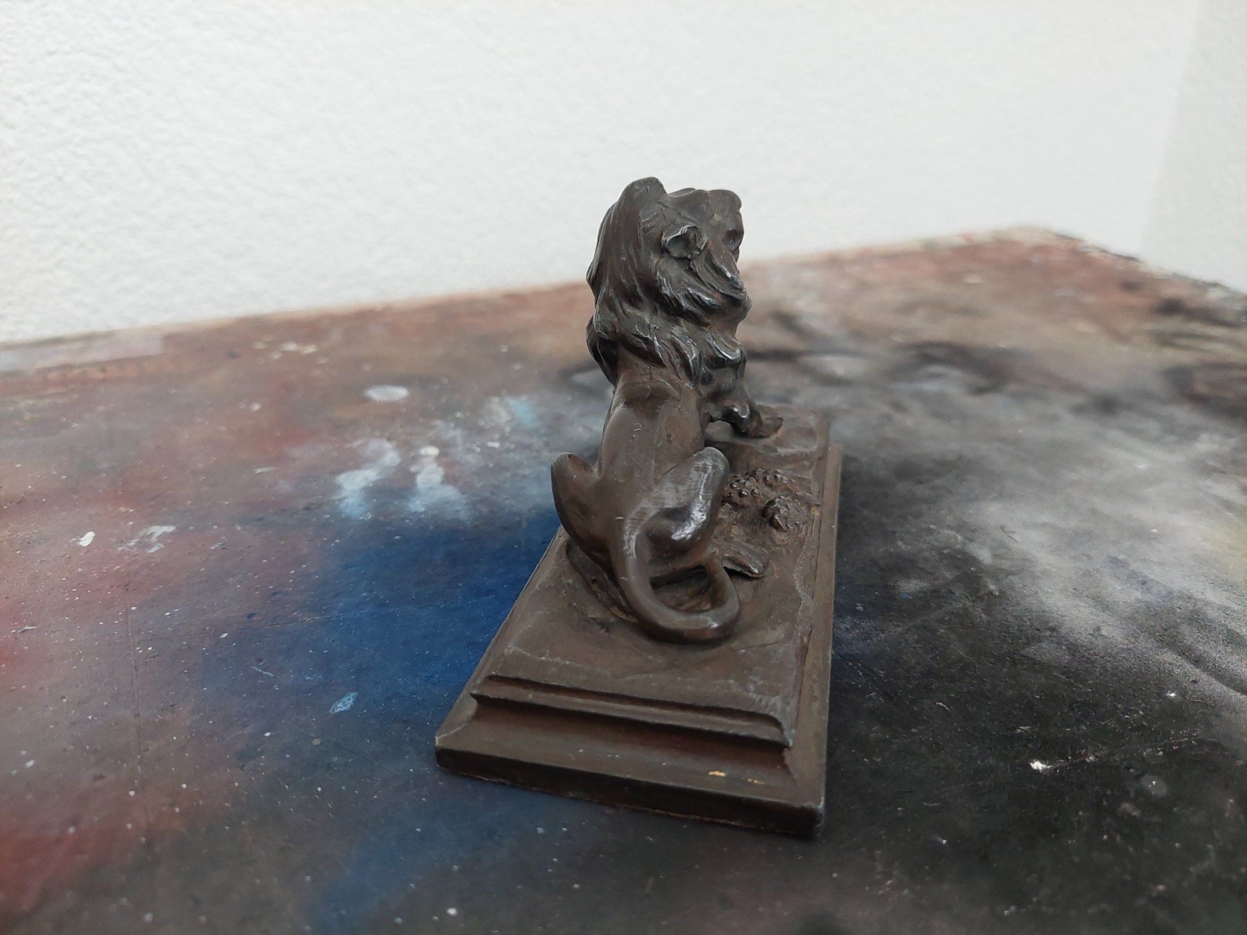 Sculptures & Statues: Detaillierte kleinere Löwenfigur, antik – D'occasion à Subingen par K7passt_immer 5