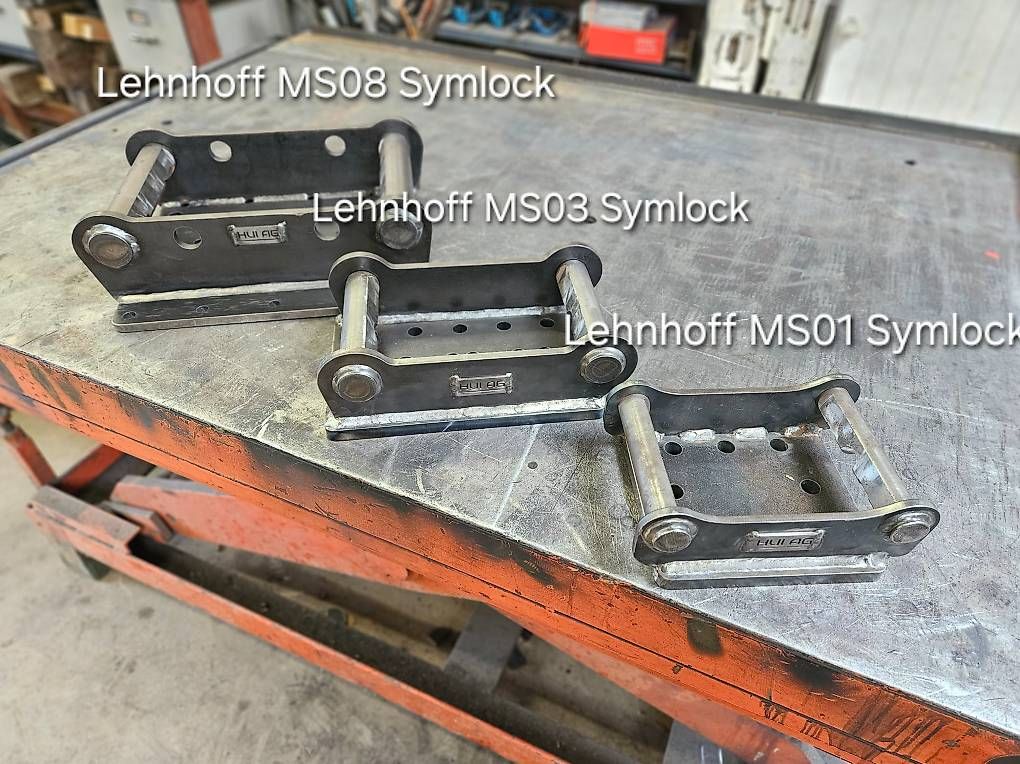 Escavatori: Anschweissrahmen / Adapterplatte Lehnhoff MS01 – Usato da Kirchberg SG venduto da huiag.ch 4
