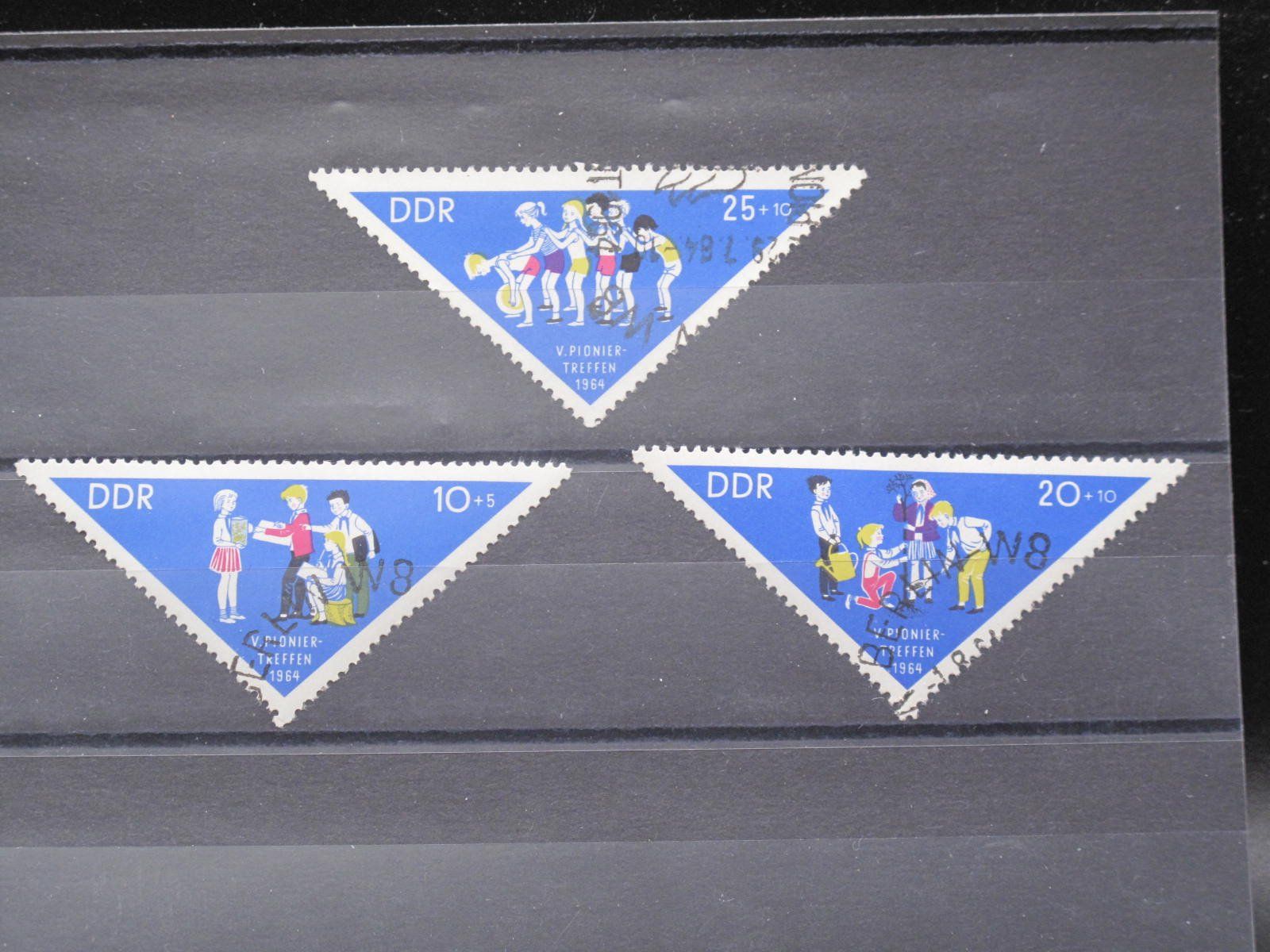 Tutti i francobolli: DDR 1964 Pioniertreffen Chemnitz gest. – Usato da Wil SG venduto da fva01