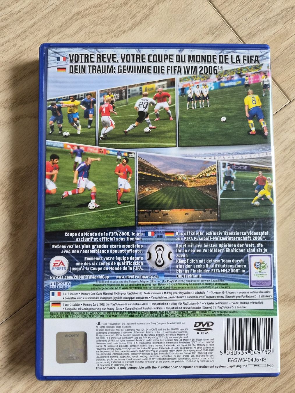Sony Giochi: FIFA Coupe du Monde 2006 PS2 - Jeu complet – Usato da La Joux FR venduto da car_ck96 2