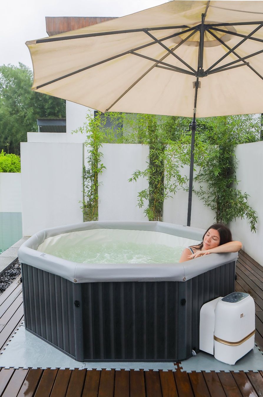 Whirlpool: MSpa Whirlpool Tuscany, 193x193x76cm – Nuovo e nell'imballaggio originale da St. Marein venduto da trade-line-partner 1
