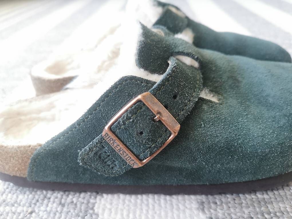 Scarpe da uomo: Birkenstock Boston mit Lammfell - Gr. 37 – Usato da Stein AR venduto da peachBlue 3