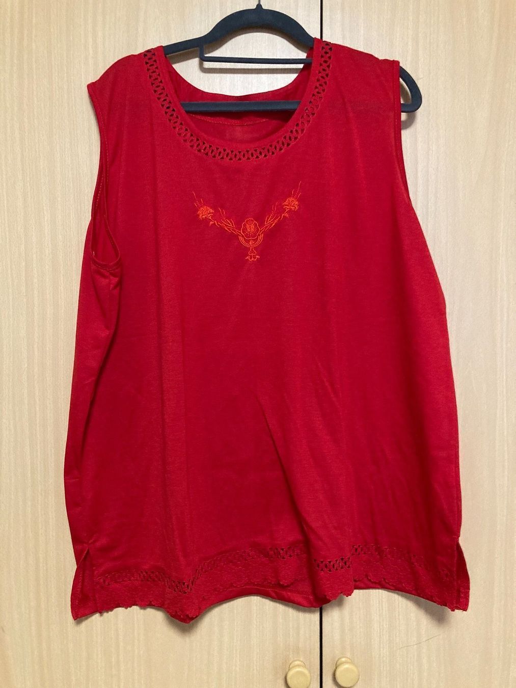 Blusen: Rote Bluse Gr XL – Gebraucht aus Thun von Vans_98
