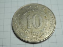 Jugoslawien 10 Dinar, 1979