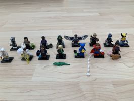 LEGO Minifigures Marvel Sammlung Konvolut 17 Stück