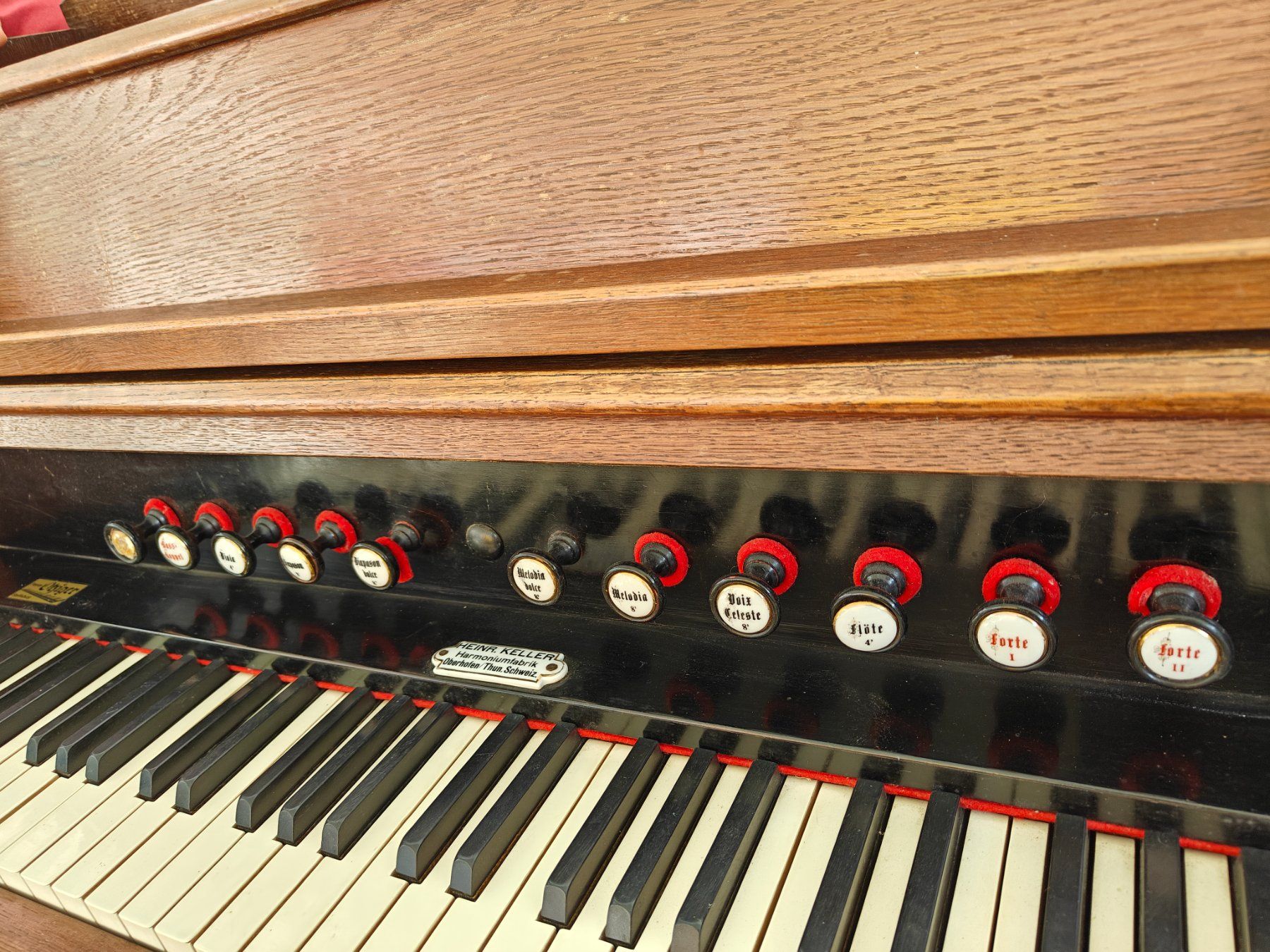 Strumenti musicali: Antikes Harmonium (Heinrich Keller) – Usato da Luzern venduto da osw_952s 3