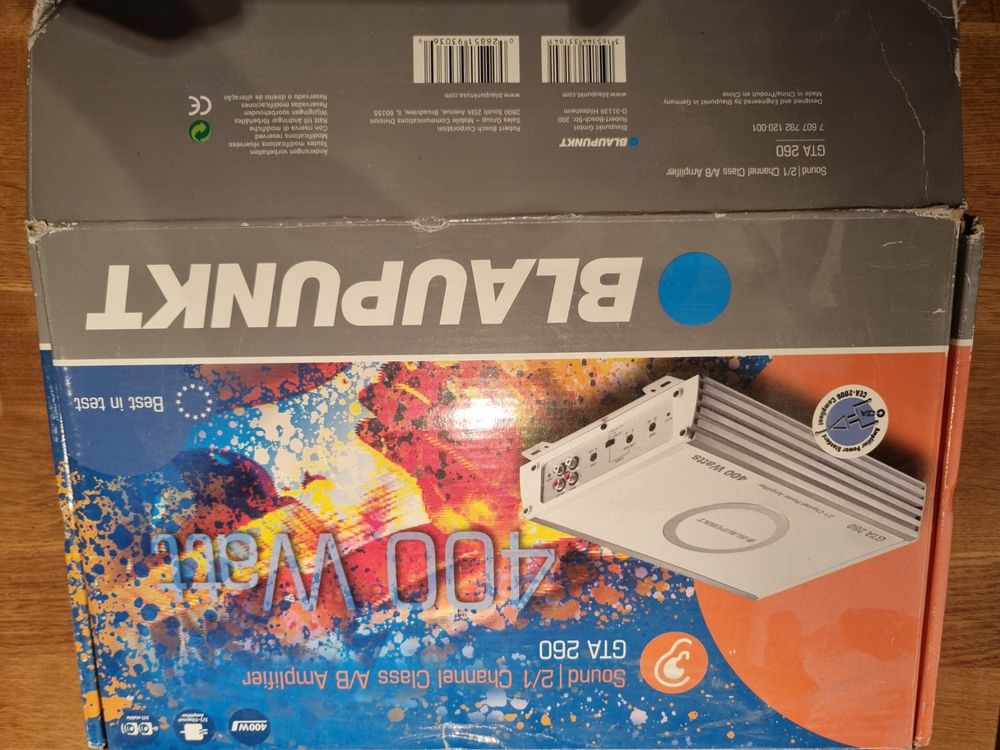 Blaupunkt 400 Watt Verstärker | Kaufen auf Ricardo