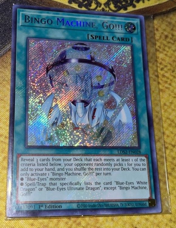 YuGiOh Bingo Machine, GO!!! Secret Rare Kaufen auf Ricardo