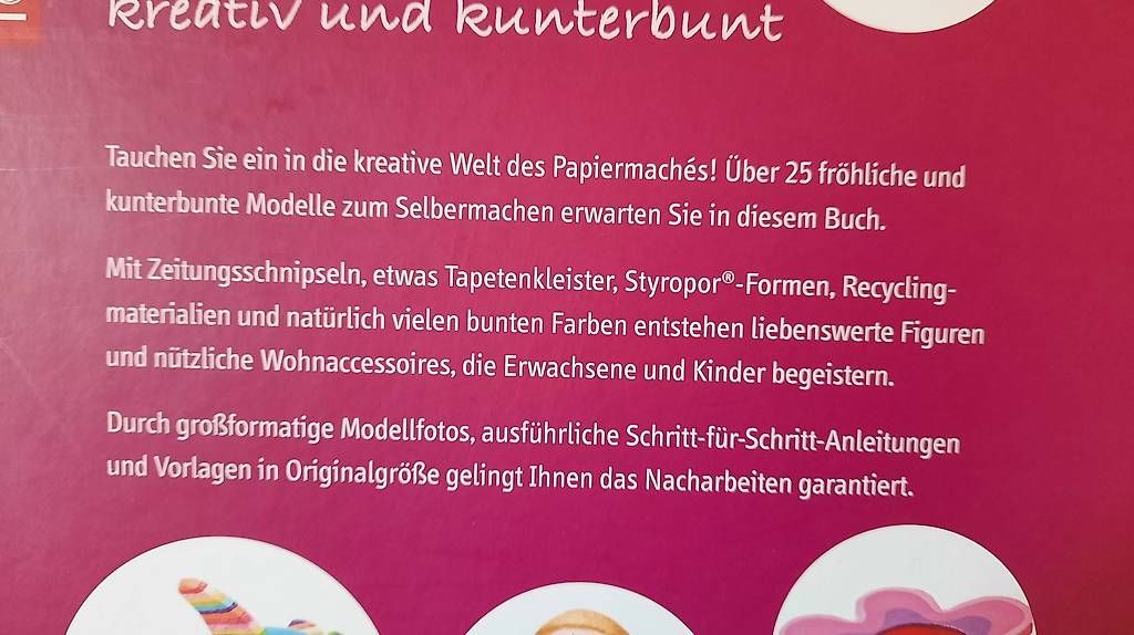 Libri: Papiermaché | Buch und Material – Usato da Bonstetten venduto da Vogelnestli 1
