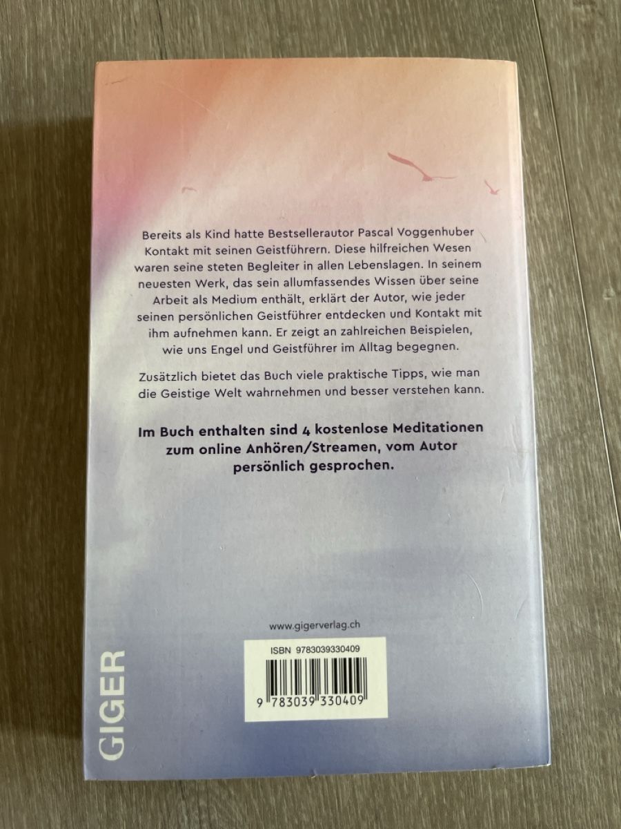 Libri: Buch von Pascal Voggenhuber "Deine Geistführer sind bei Dir" – Nuovo (secondo la descrizione) da Udligenswil venduto da nwal 1