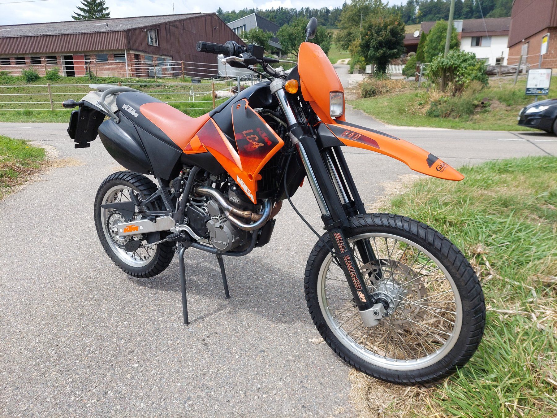 KTM Enduro: KTM 640 LC4 mit E Starter Enduro Frisch ab MFK – Usato da Schleitheim venduto da ZieglerMotaRecycling 3