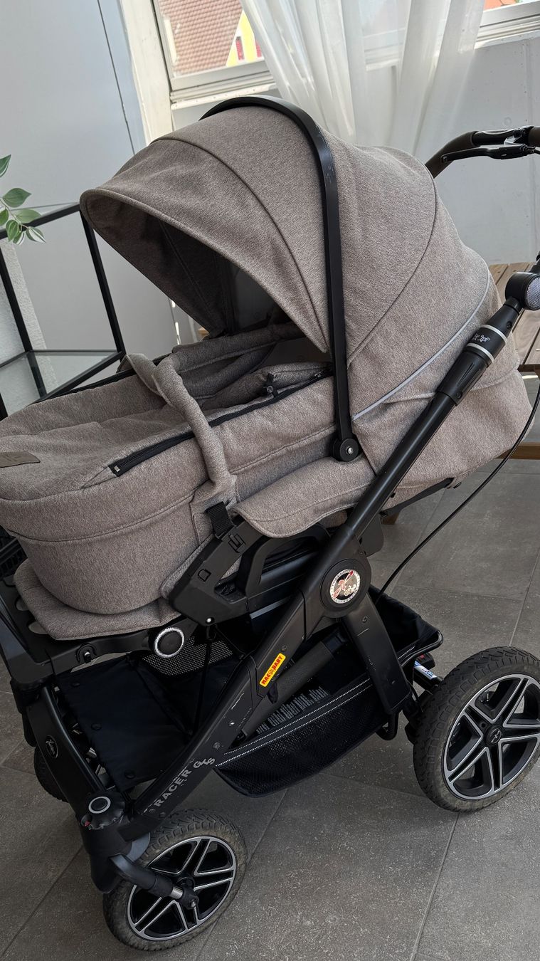 luna kinderwagen Nuna BMW TRVL LX Stroller Mica