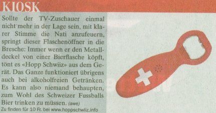 Apribottiglie & Tappi per chiusura: Flaschenöffner Hoppschwiiz – Nuovo e nell'imballaggio originale da Glattfelden venduto da cybermaxx 3