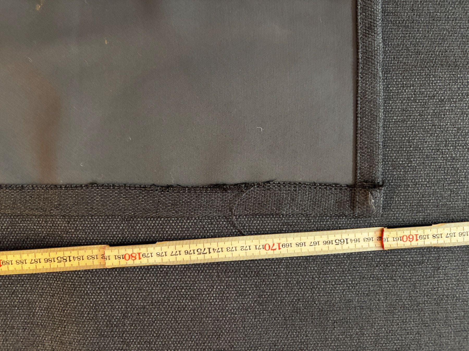 Ikea Vorhänge: ANNAKAJSA 4x Gardinenschals (abdunk.), anthrazit – Gebraucht aus Herrliberg von Tcardo 5