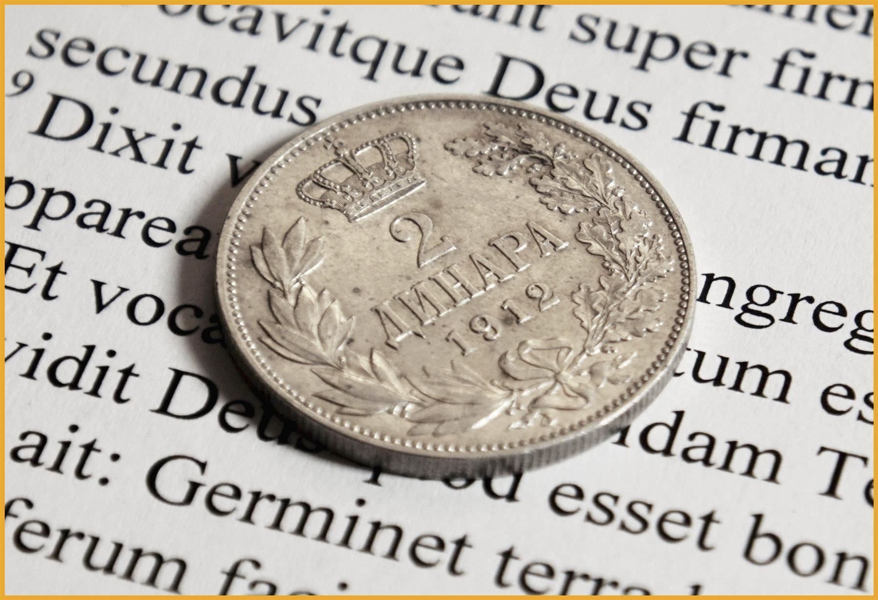 Tutti le monete: 2 Dinar 1912 Serbien TOP Lot 4 – Usato da Flamatt venduto da samowarow