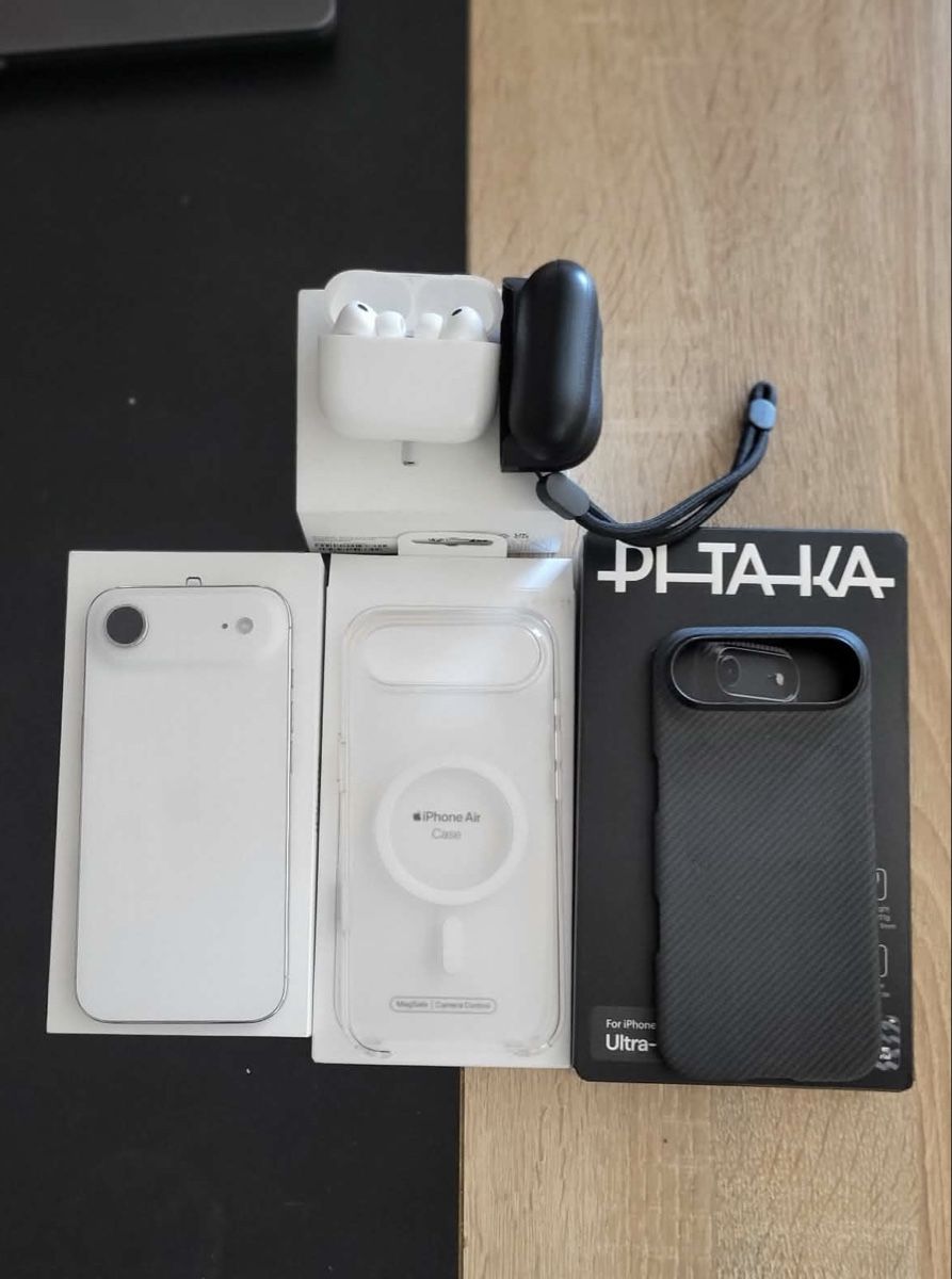 Apple Telefoni cellulari / Smartphones: iPhone Air 256 GB + AirPods Pro 3 – Nuovo (secondo la descrizione) da Basel venduto da joa_9wrz