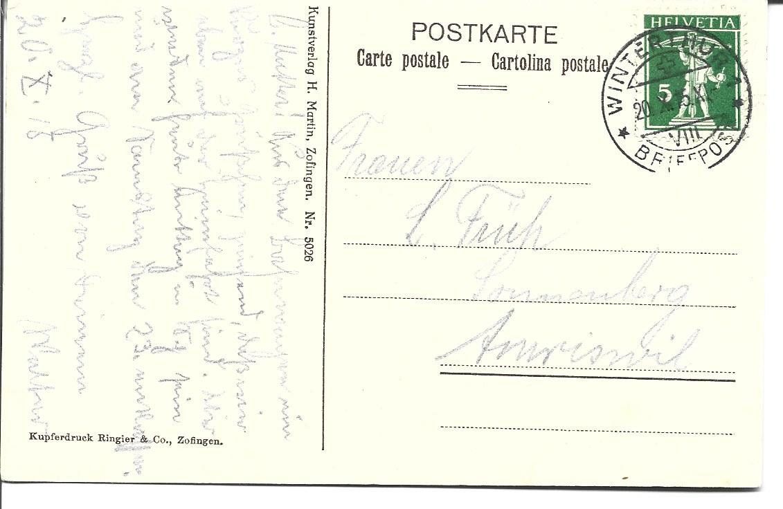 Cartoline postali: AK Zofingen – Usato da Appenzell venduto da mai25 1