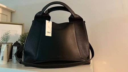 Furla Handtasche, schwarz, neu 