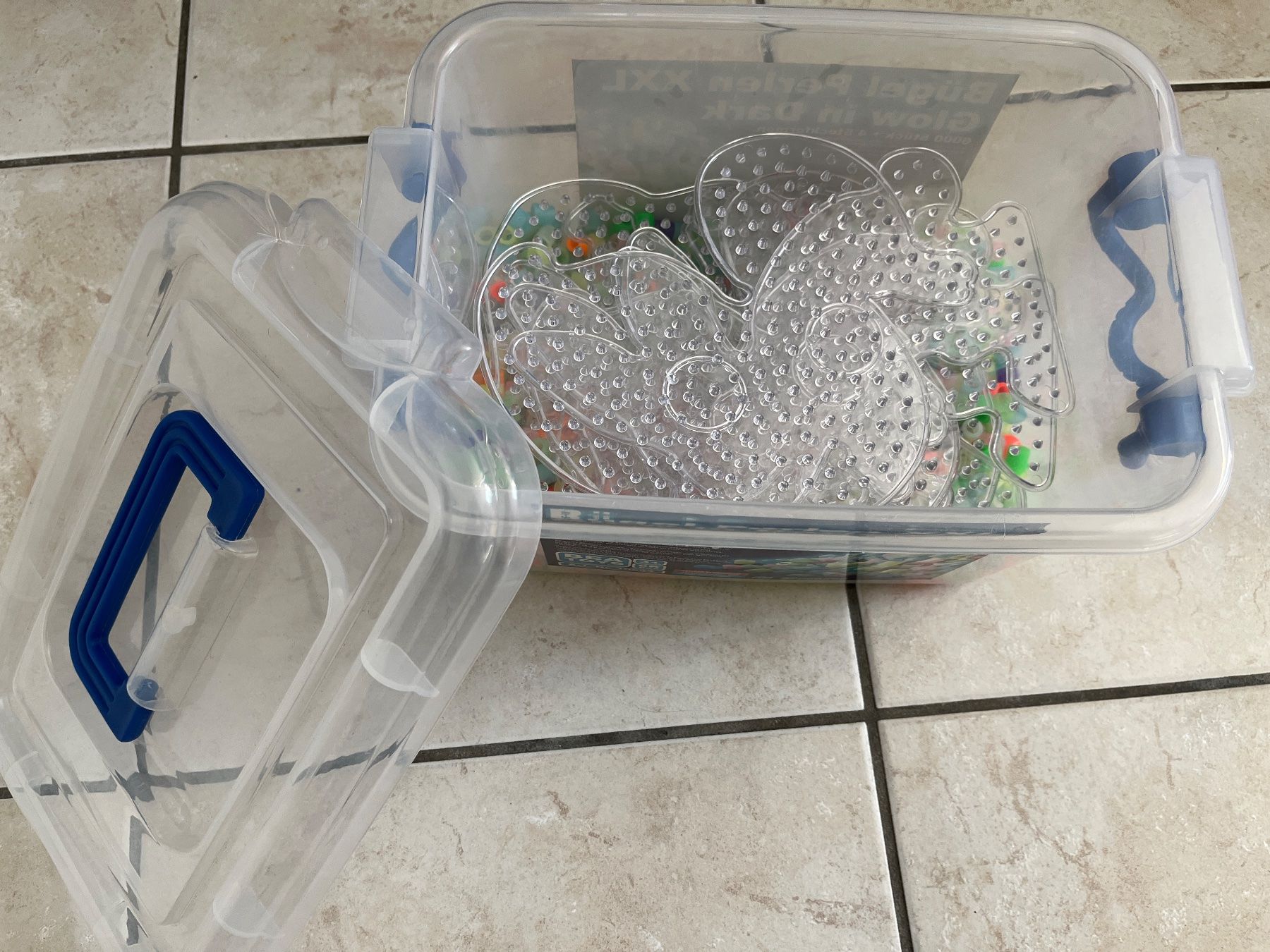 Bastelsets: Grosse Bügelperlen mit Formen – Gebraucht aus Zullwil von Tamy012 4