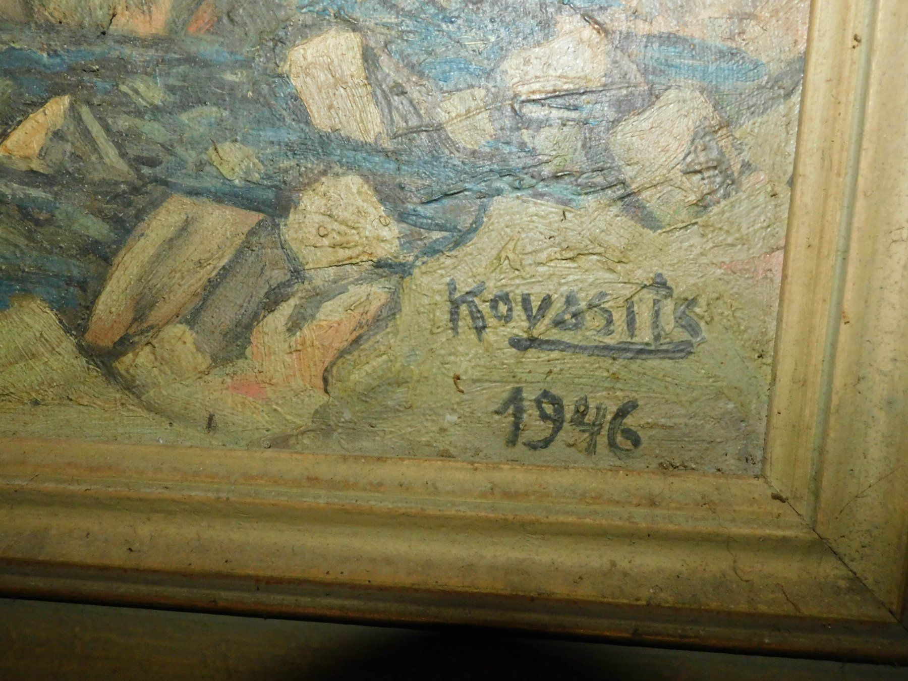 Dipinti: Kunst 1946 Landschafts Gemälde signiert – Usato da Sursee venduto da 76 3