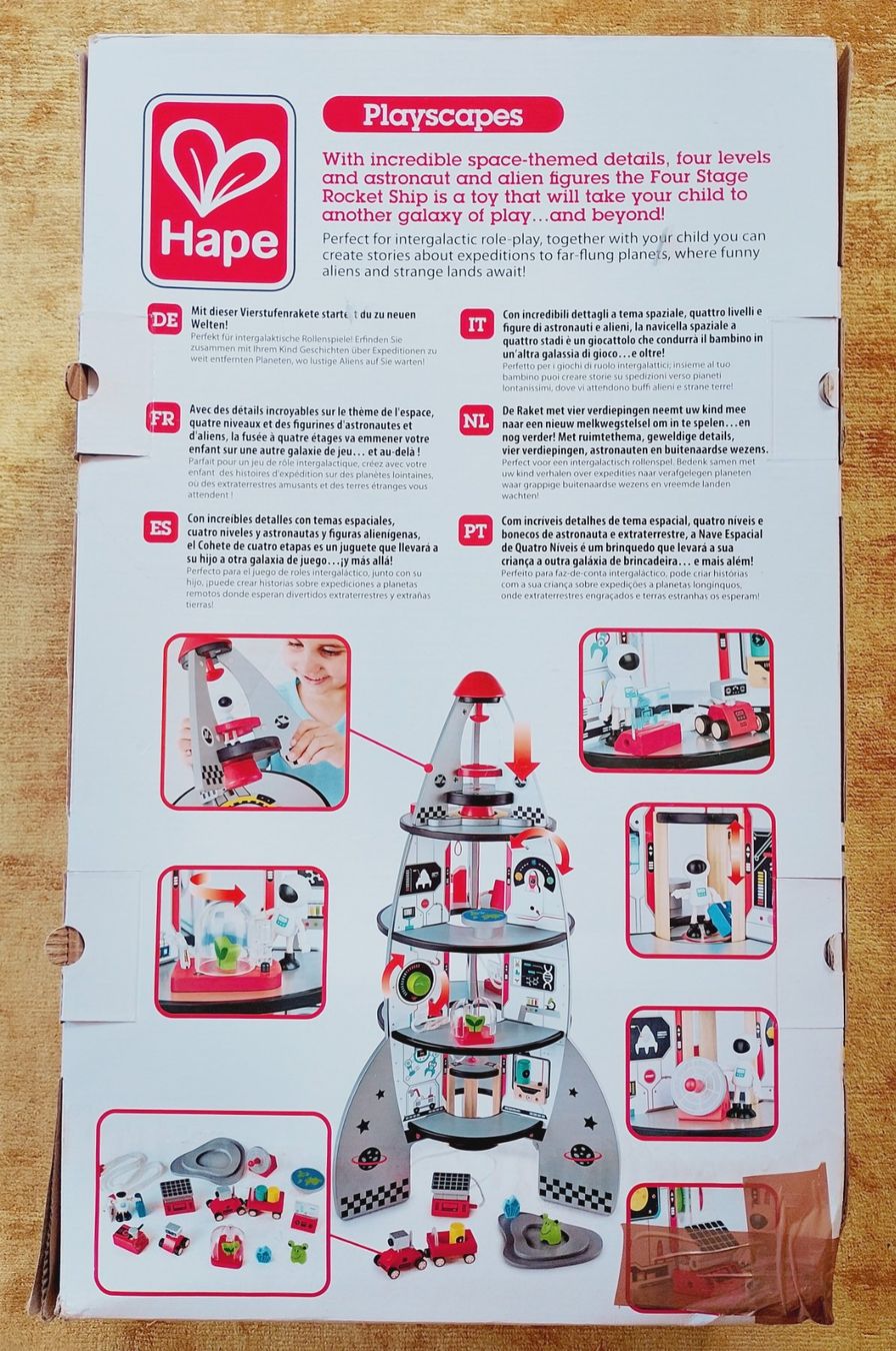 Hape Giocattoli: Hape four-stage rocket – Usato da Bern venduto da soberi 2