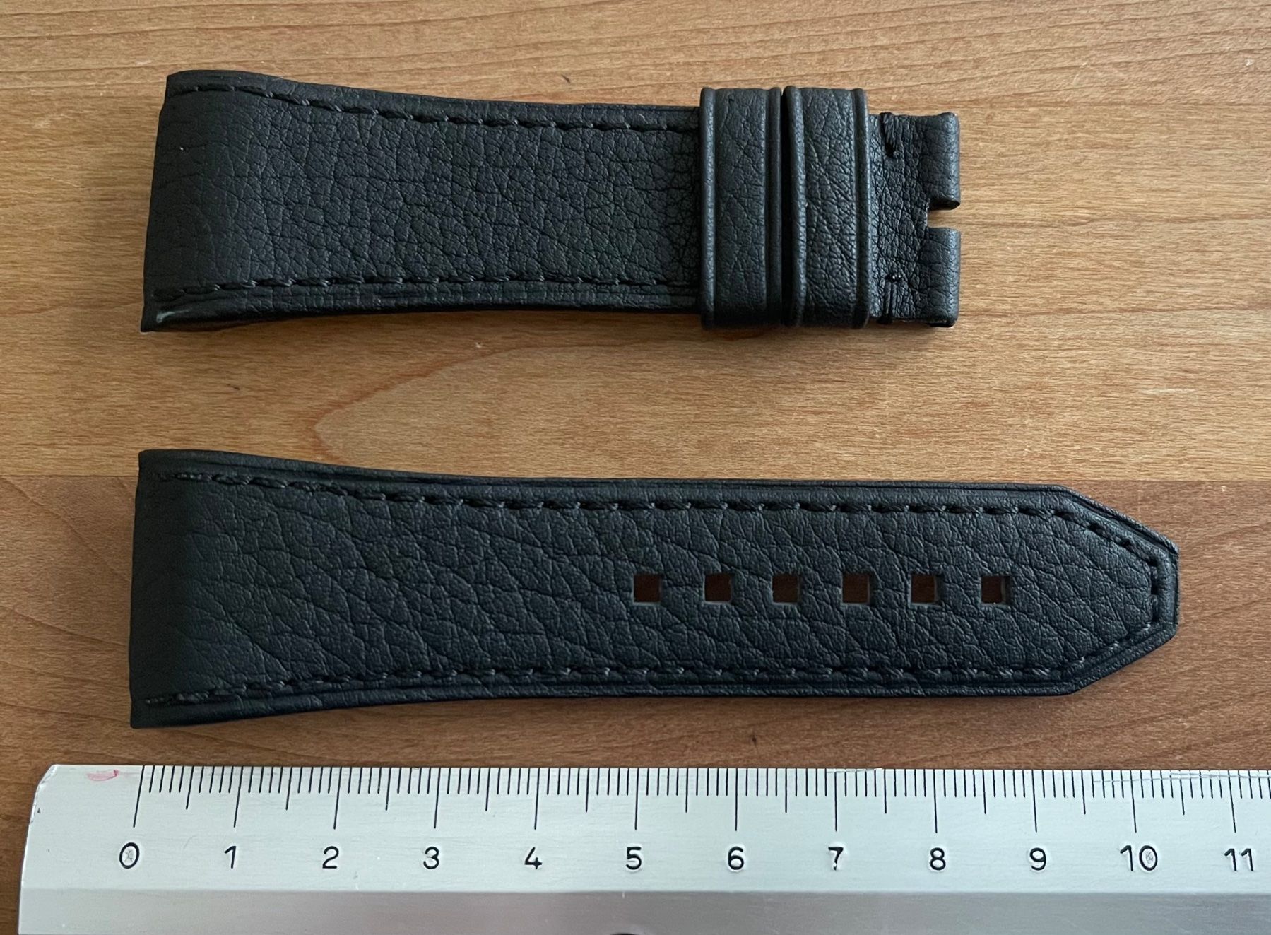 Wyler Bracciali & Braccialetti: Original WYLER Code R Chronograph Lederarmband Grösse M – Nuovo (secondo la descrizione) da Embrach venduto da Canderau