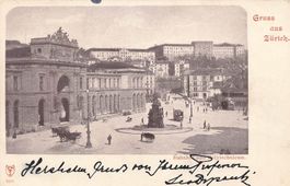 Zürich (ZH) Bahnhof und Polytechnikum