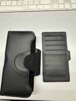 iPhone 14 Pro Max Hülle + Kartenhalter Schwarz