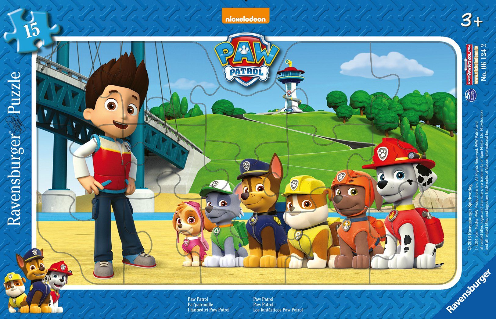 Ravensburger Puzzles: Rahmenpuzzle 15 Teile Paw Patrol – Neu und originalverpackt aus Oensingen von Liquidations-Shop