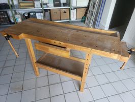 Schöne kleine Hobelbank Werkbank 50 x 150cm (nicht schwer)
