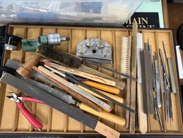 Lot d’outils pour horloger