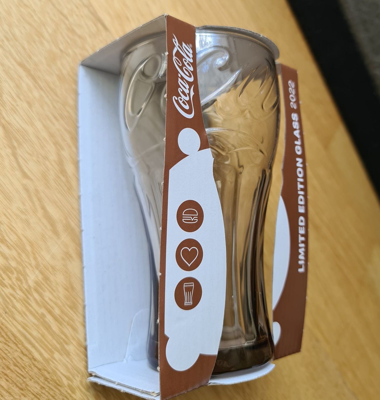 Coca-Cola Bicchieri: 4x Coca Cola Glas LIMITED EDITION - NEU!! – Nuovo e nell'imballaggio originale da Zürich venduto da sirstians000 4