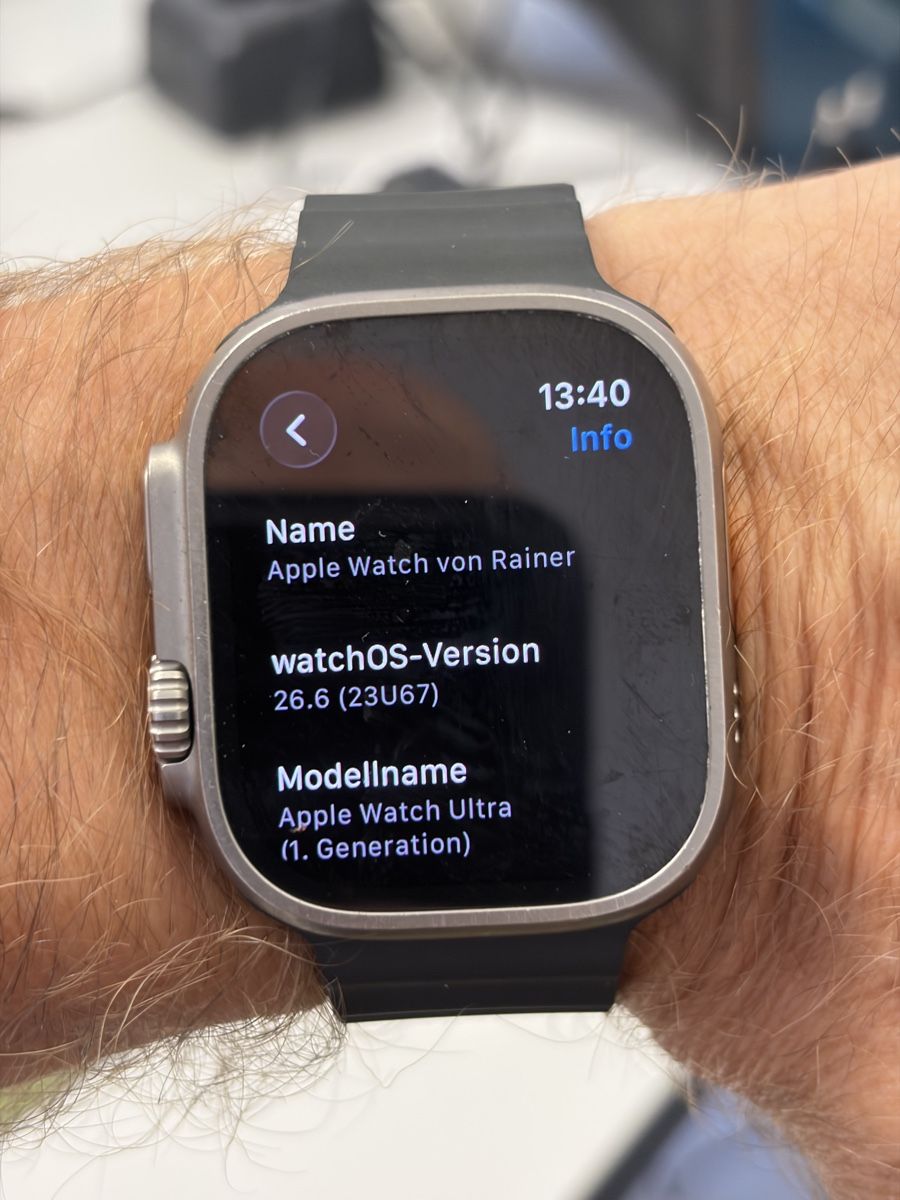 Apple Smartwatch: Apple Watch Ultra 1 – Usato da Meggen venduto da Seafood 2