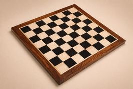 21” Chess Board – Golden Rosewood, Ebony & Maple Wood