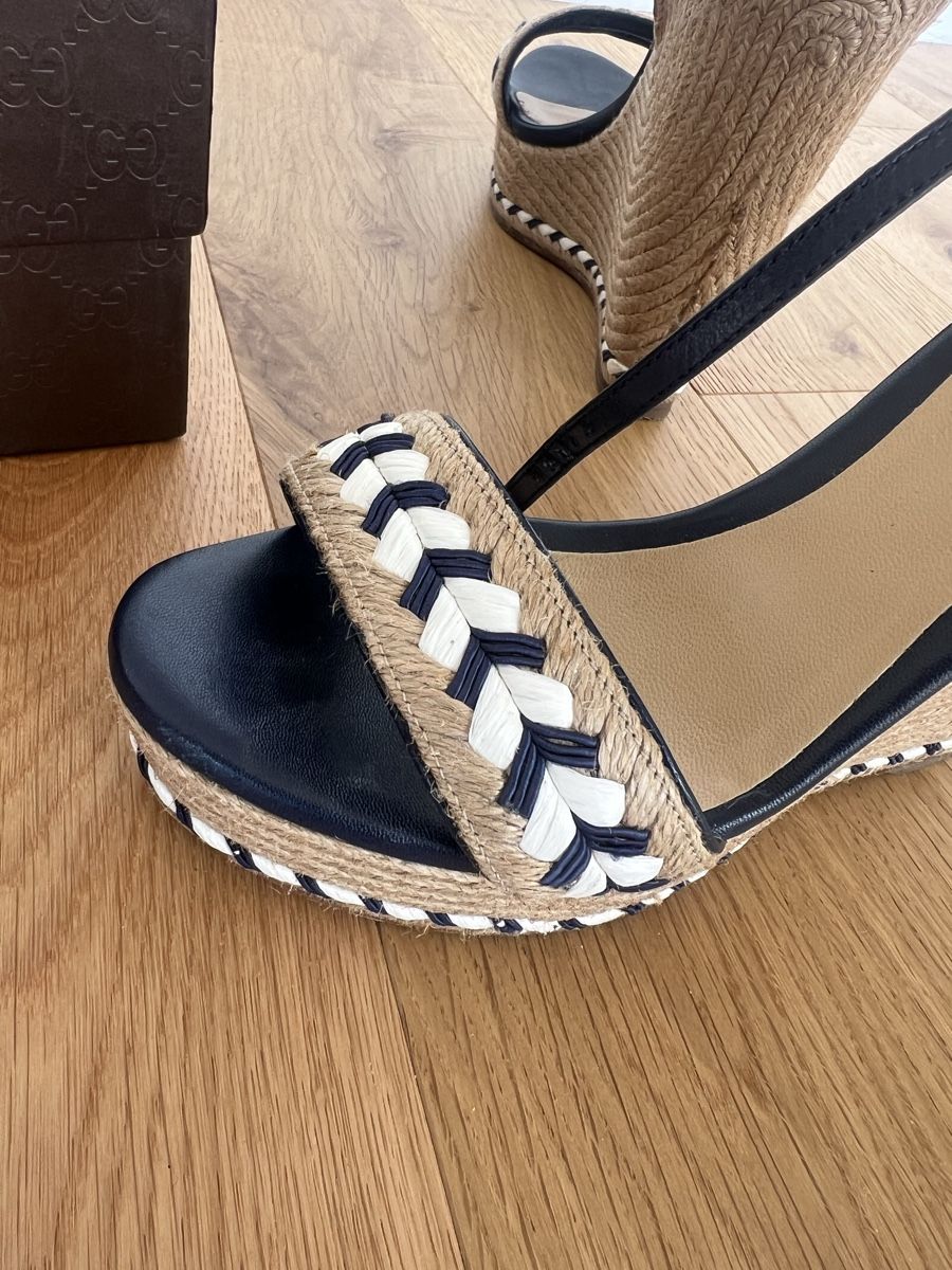 Gucci Scarpe da donna: Sandales compensées Gucci - Taille 37/5 – Usato da Lutry venduto da roxypoxy 3