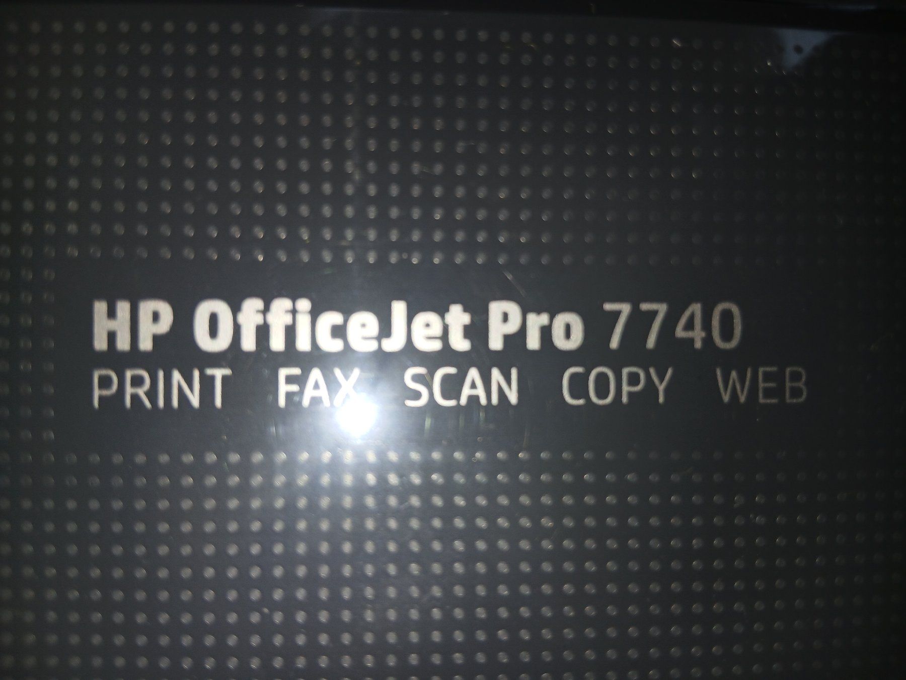 Hewlett Packard Drucker: Drucker HP Office Jet Pro 7740 – Gebraucht aus Oberegg von hermosa 3
