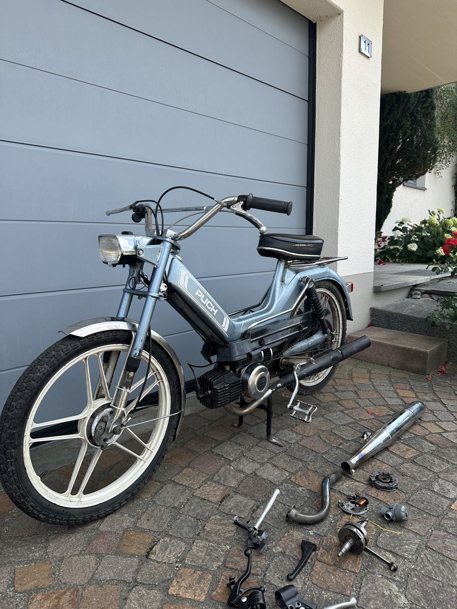 Puch Mofas: Puch Maxi Töffli originallack mit Ausweis ab Service – Gebraucht aus Lenzburg von megi1977 3