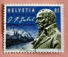 Nr.1356 GESTEMPELT 250. Geburtstag Johann Peter Hebel 2010