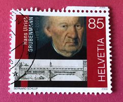 Nr.1305 Hans Ulrich Grubenmann GESTEMPELT 2009