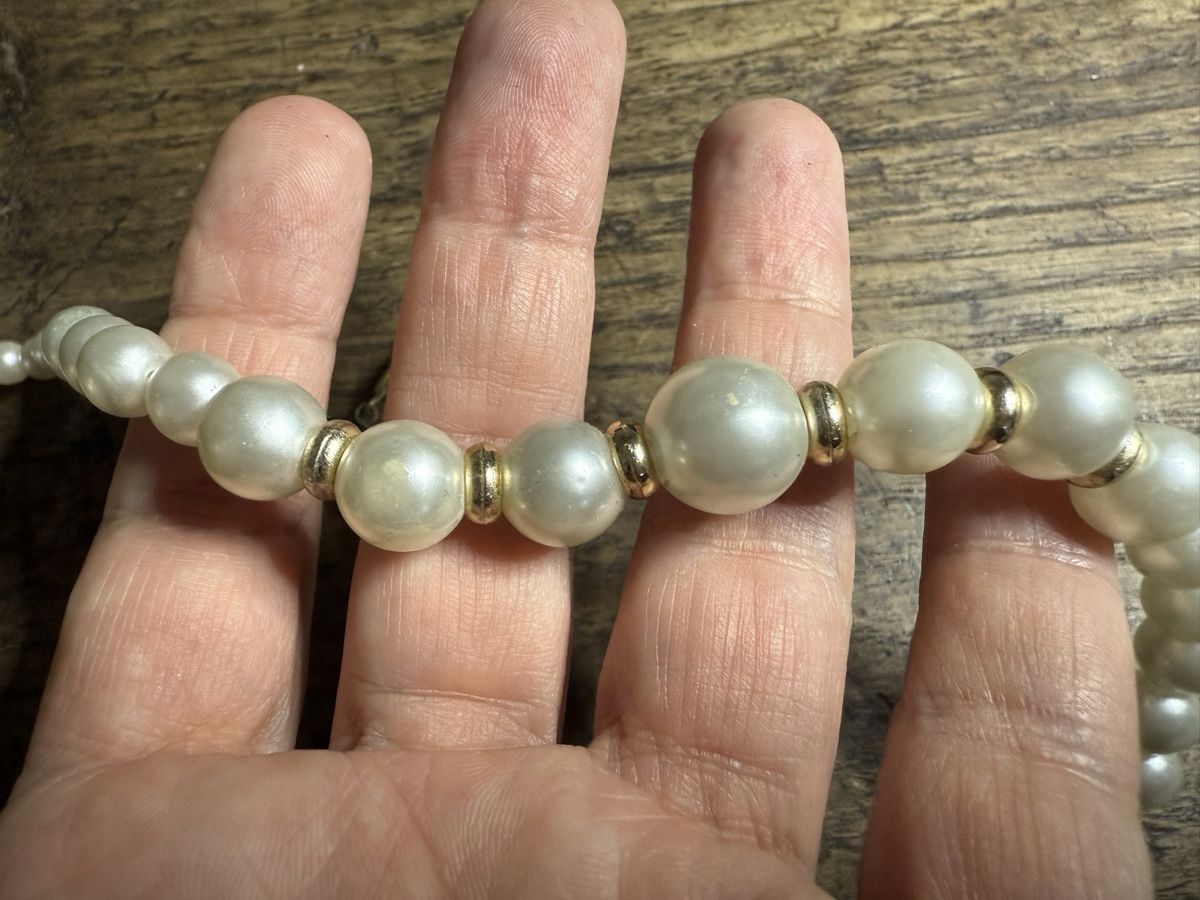 Catenine: Vintage Perlenkette – Usato da Lamone venduto da LaCantinaMagica 3