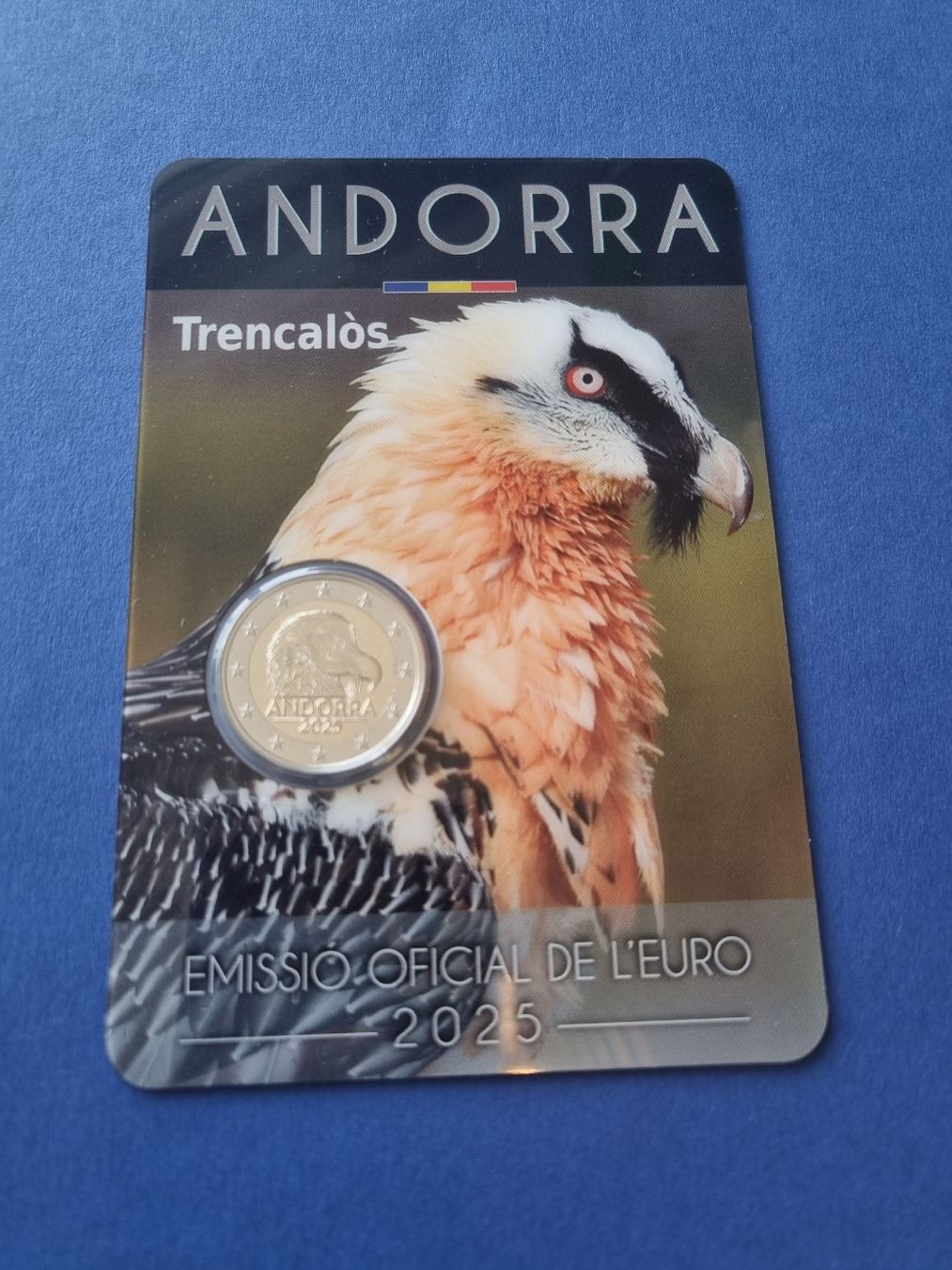 Tutti le monete: 2 Euro Andorra 2025 Vulture – Nuovo e nell'imballaggio originale da Unterägeri venduto da Ferreira_81