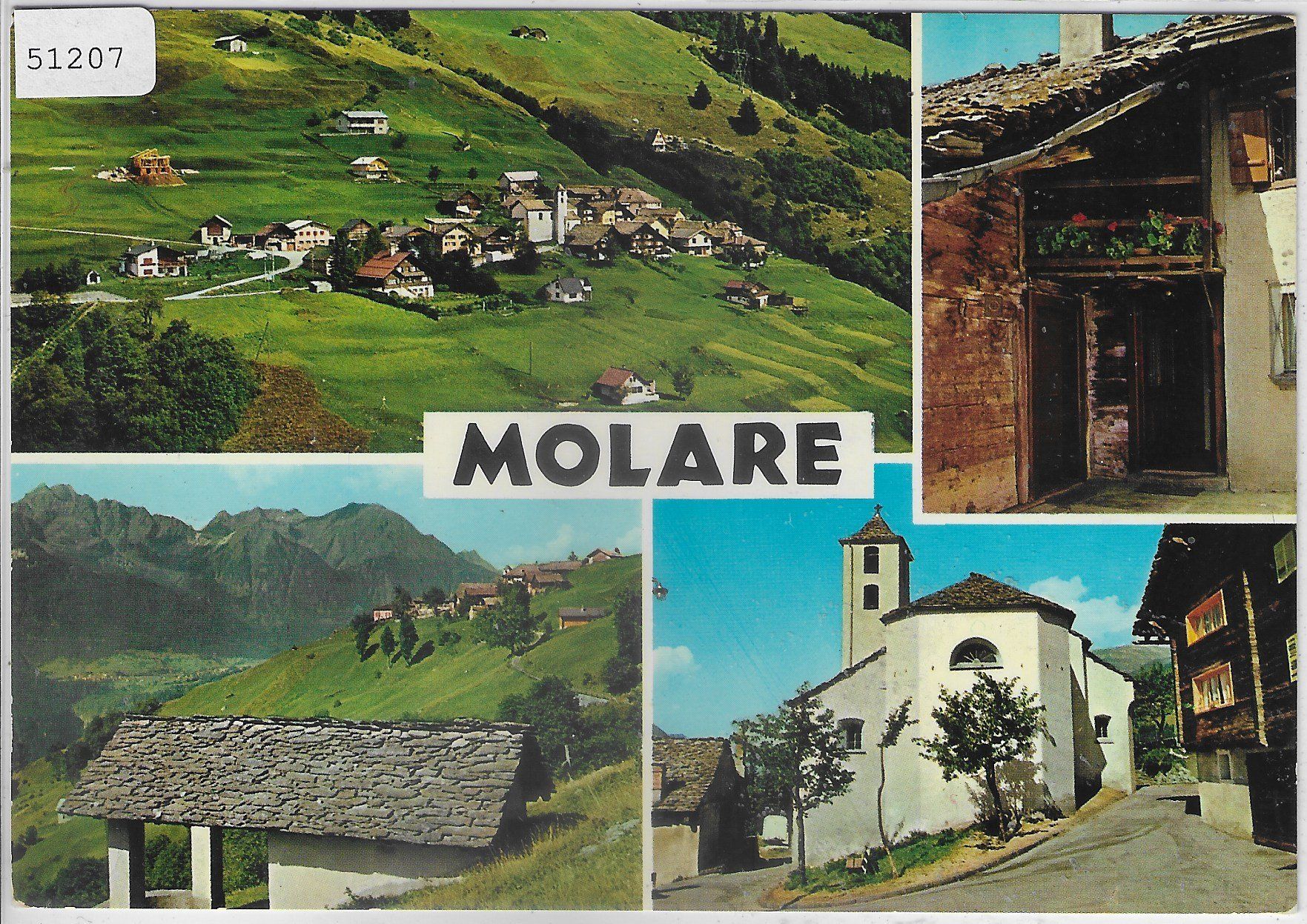 Cartoline postali: Molare - Valle Leventina – Usato da Ettingen venduto da Kartenplanet