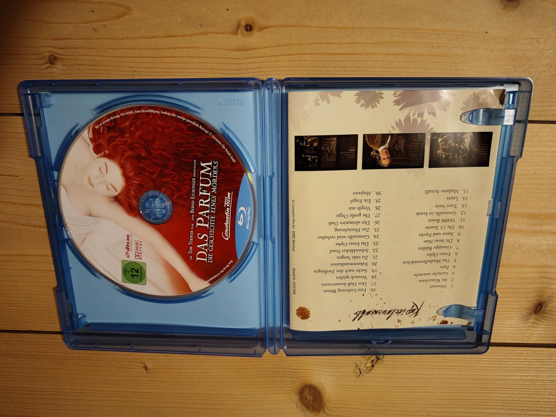Tutti i DVDs: Das Parfum - Die Geschichte eines Mörders – Usato da Wasterkingen venduto da Palu17 1