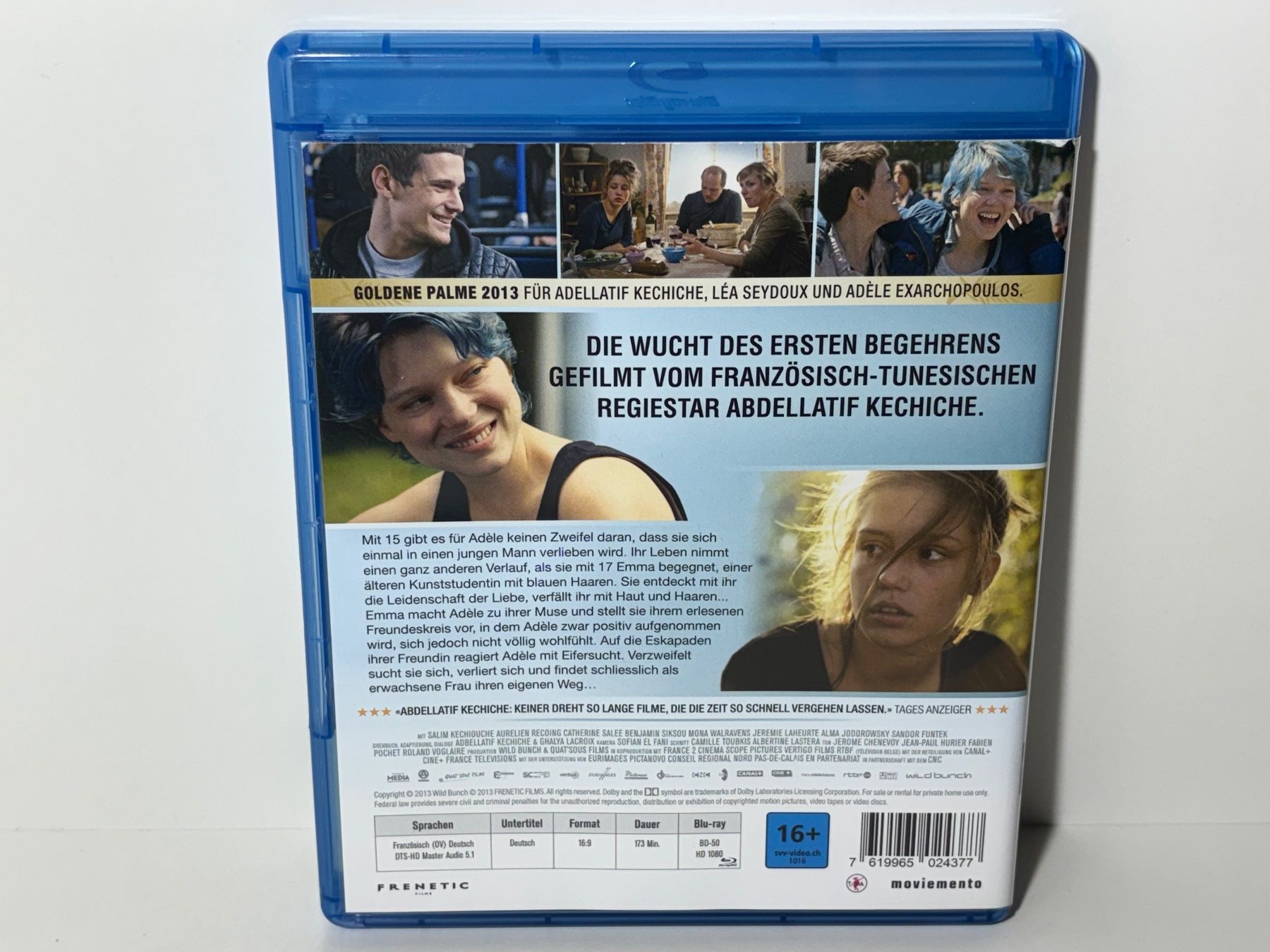 Tous les DVDs: Blau ist eine warme Farbe - La vie d'Adele Blu Ray – D'occasion à Wilderswil par Sstriker 1
