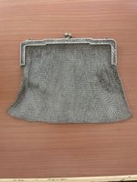 Silber Handtasche im Kettenstiel  antik