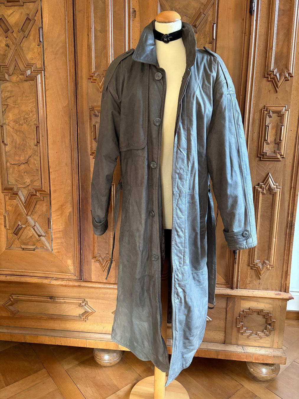 Mäntel: FREY COLLECTION Trenchcoat 100 % Lammleder Größe 48 – Gebraucht aus Interlaken von Bona55 6