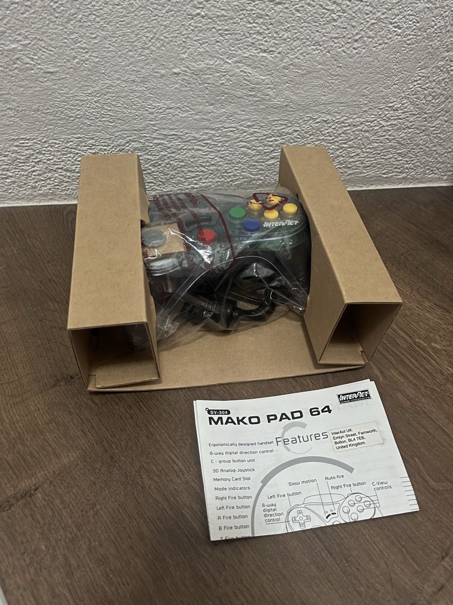 Nintendo Controller: Nintendo N64 Mako Pad Controller – Nuovo e nell'imballaggio originale da Siebnen venduto da TheGrizzlyGus 3