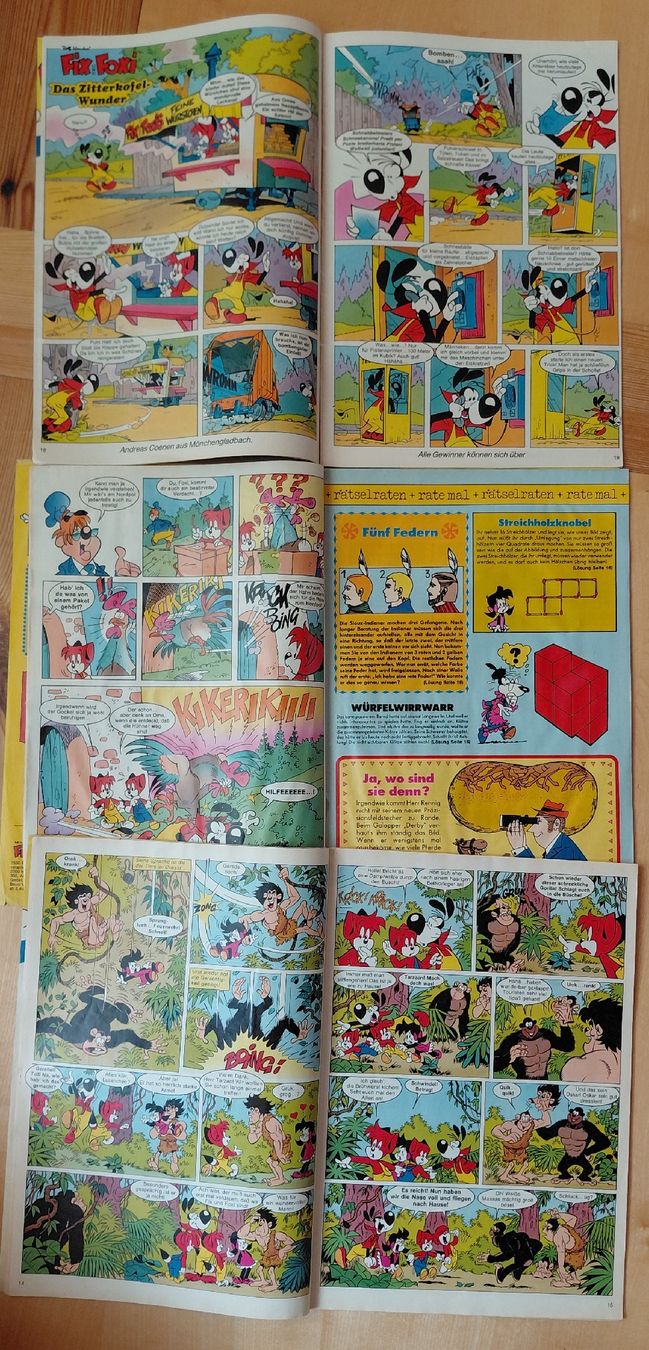 Fumetti: 3 Fix und Foxi Hefte – Usato da Trogen venduto da Limboo 2